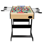 Zizou folding table football in light wood