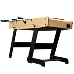 Zizou folding table football in light wood