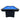 Billard américain pliable Buffalo Challenger II 7ft noir tapis bleu